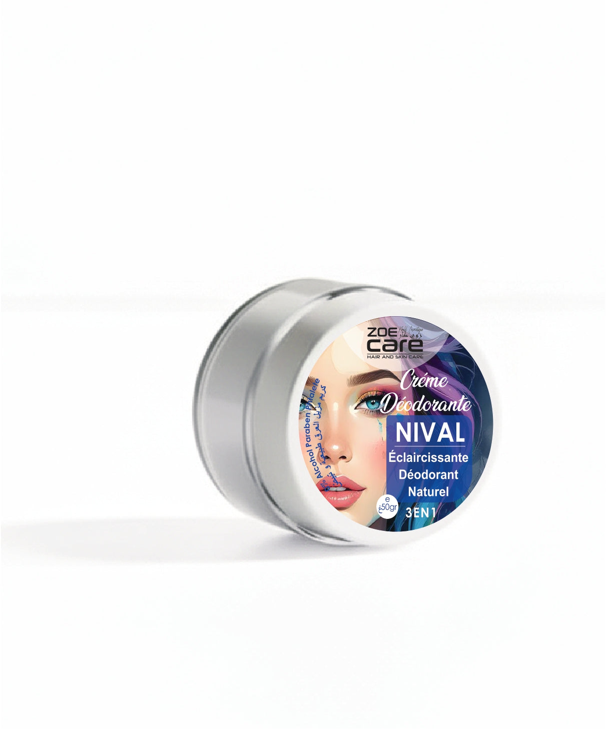 crème déodorante nival 50gr Zoe care