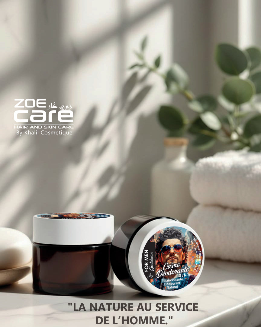 crème déodorante gentleman 50gr Zoe care