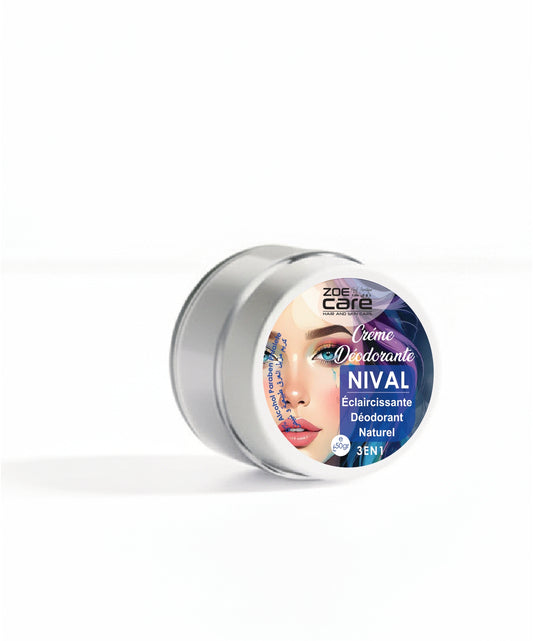 crème déodorante nival  50gr Zoe care