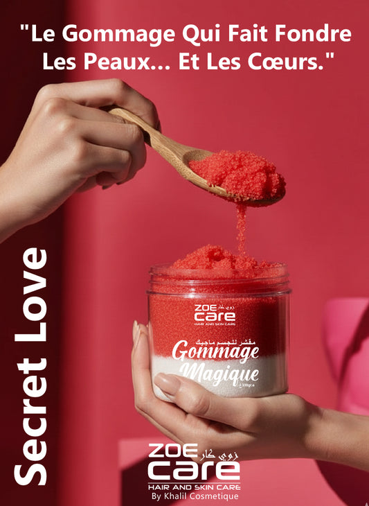 Gommage au sucre  secret love  350ge Zoe care